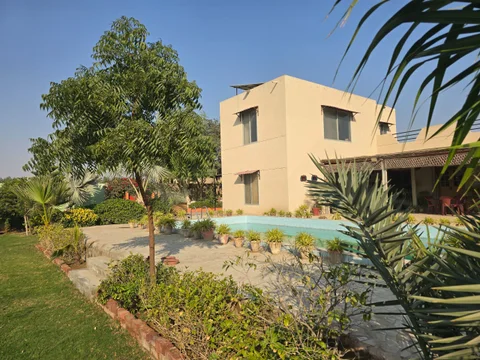Rustic Farmhouse with Punjab Charm