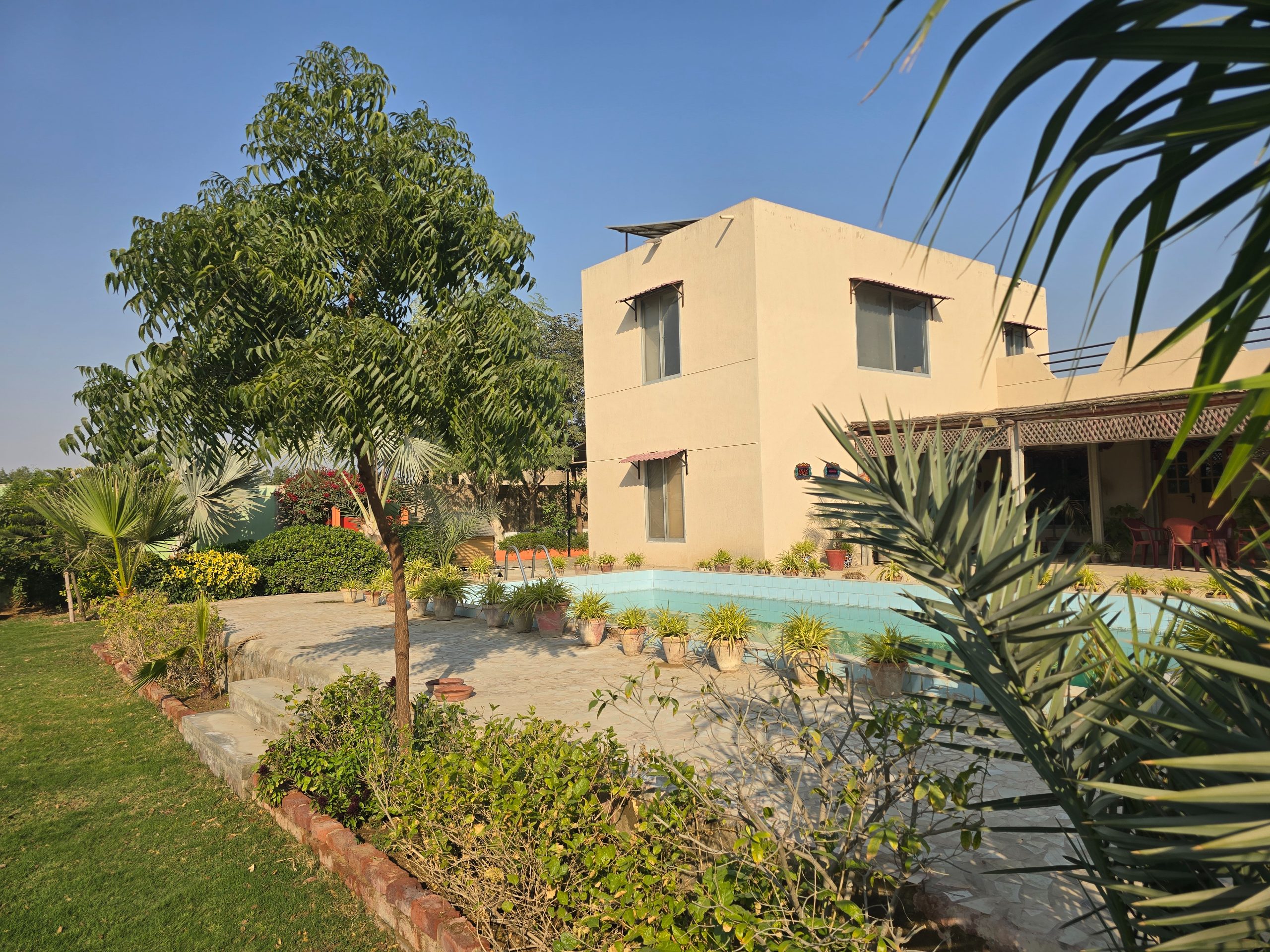 Rustic Farmhouse with Punjab Charm