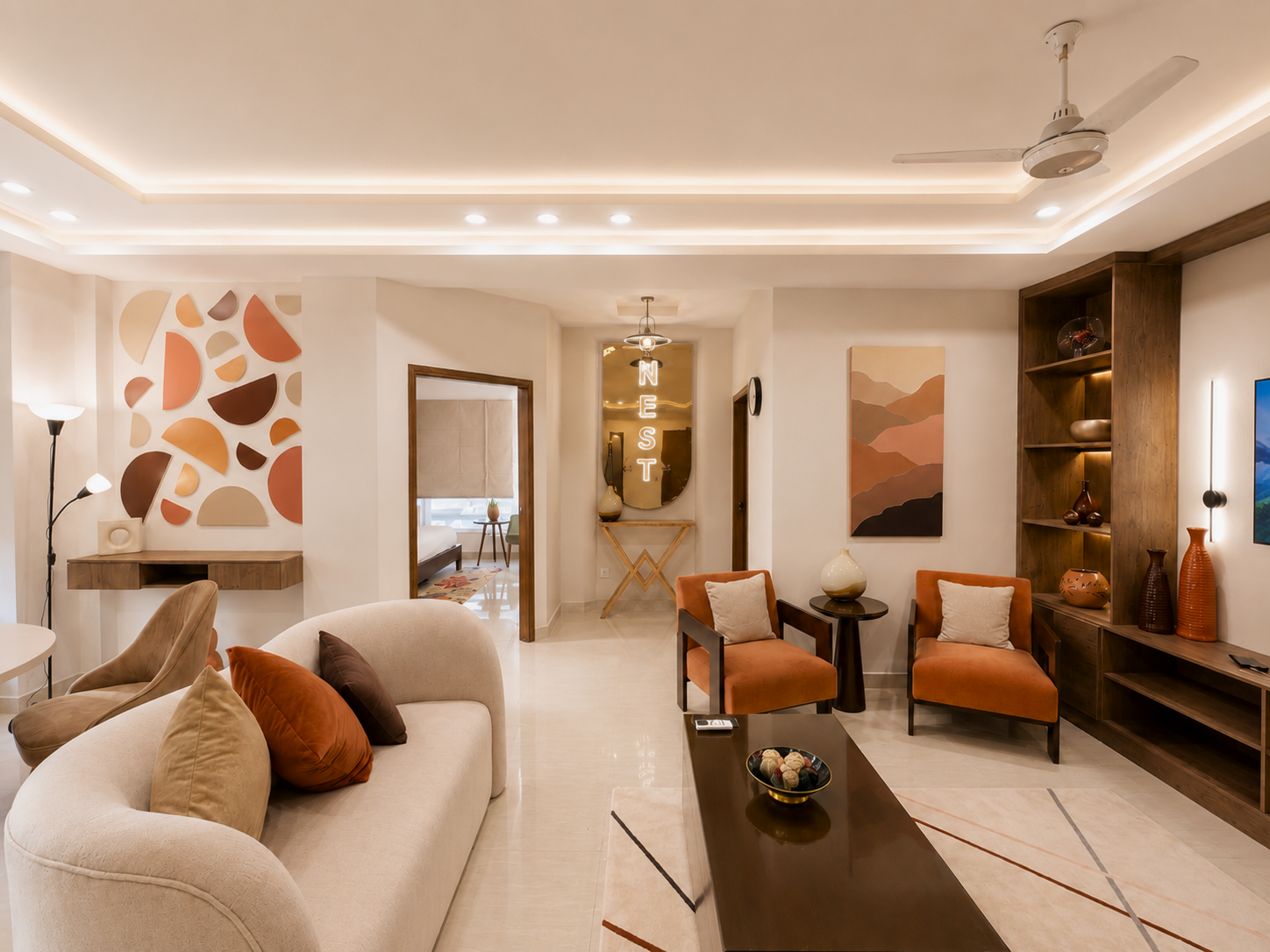 The Nest | 2 BHK | Rooftop Access | 24/7 Caretaker