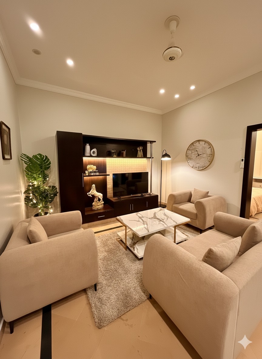 Designer 2BHK Suite | 3300 sqft home | Central ISB